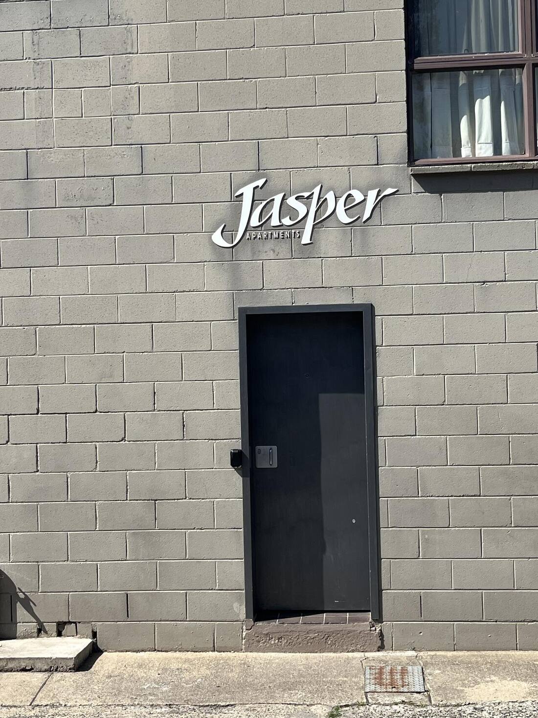 Jasper apartments entrance in Jindabyne